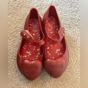 Mini Melissa heart shoes